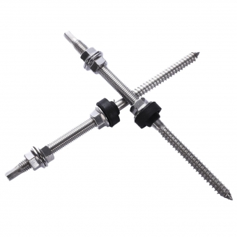 Solar M10*200 Double Head Hanger Bolt
