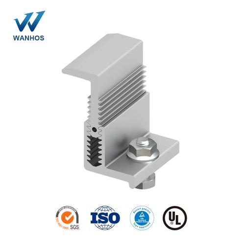 Solar roof End Clamp