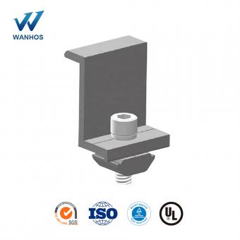 Solar roof End Clamp