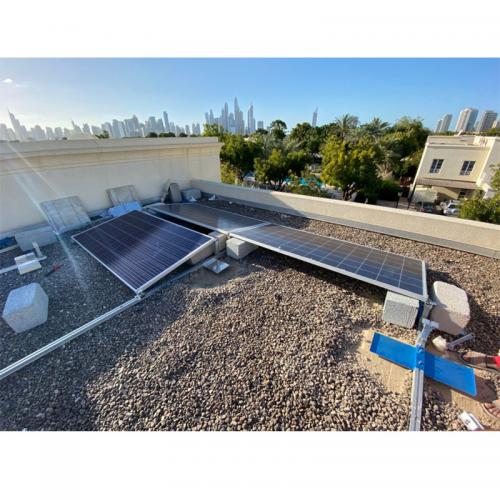 Ballasted Flat Roof Racking