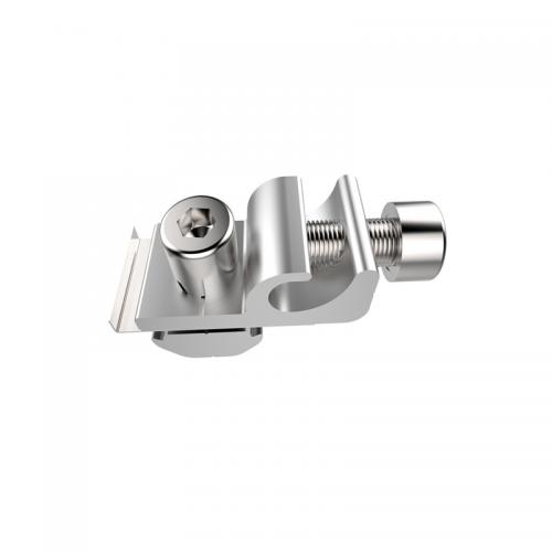 Solar panel mounting ground lugs