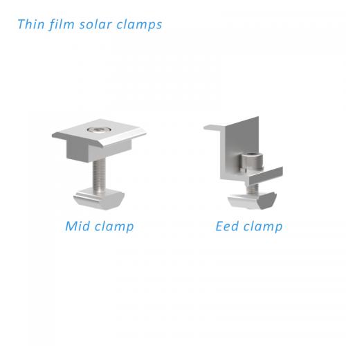Aluminium solar panel mounting Clamp