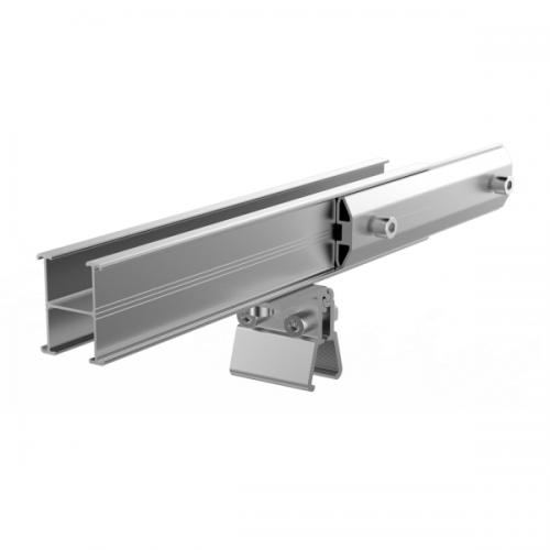 Solar roof H rail